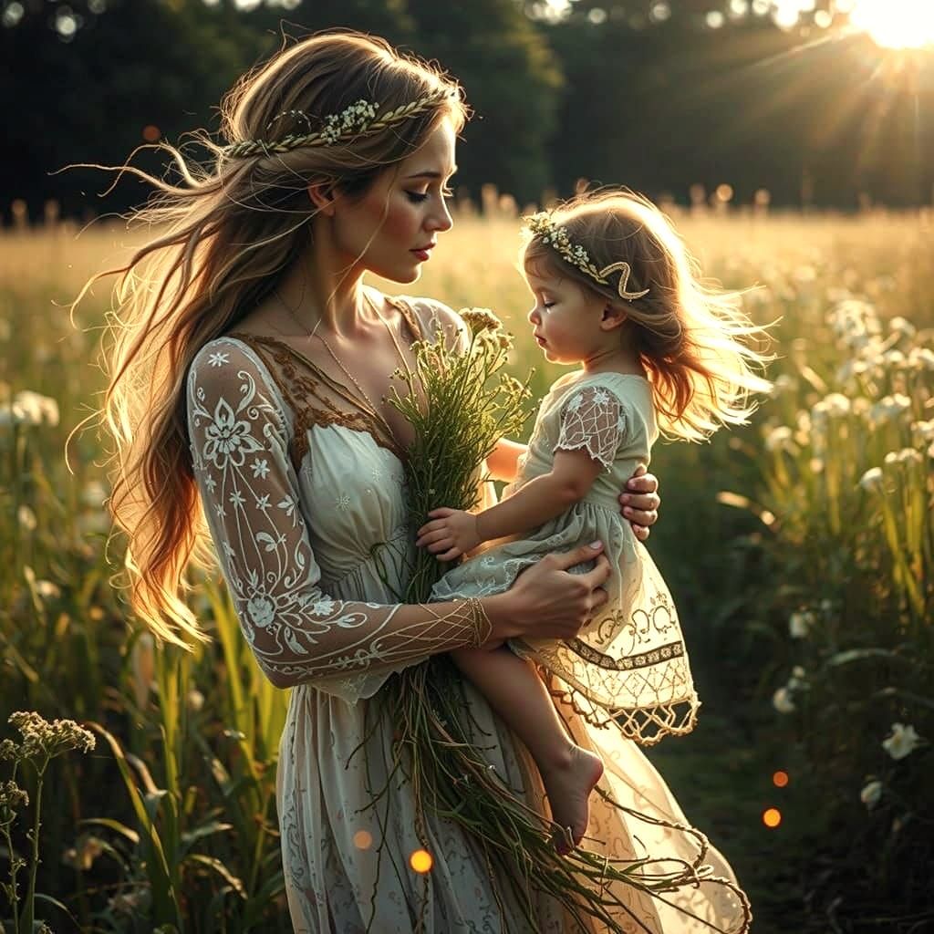 Mother Honours Silver Linings with Ethereal Beauty