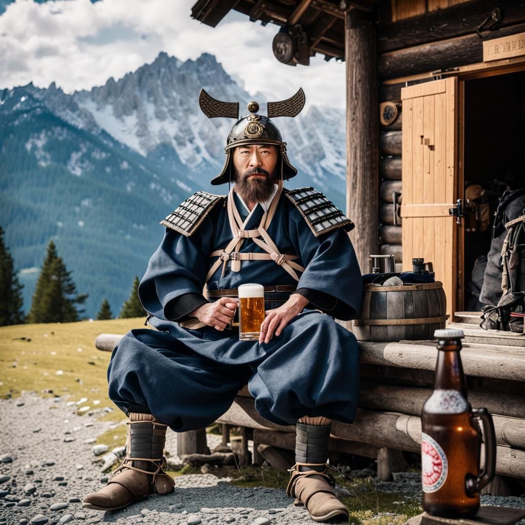 Samurai in Bavaria: A Surreal Encounter