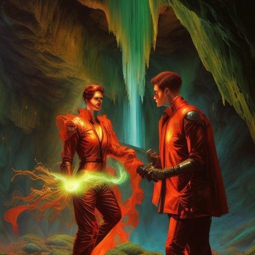 Tween Heroes Versus Hydra in Space Opera Fight