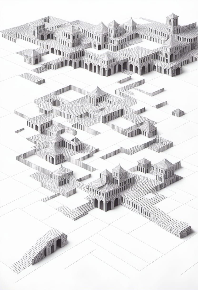 Detailed AI Generated Portrait of a Face