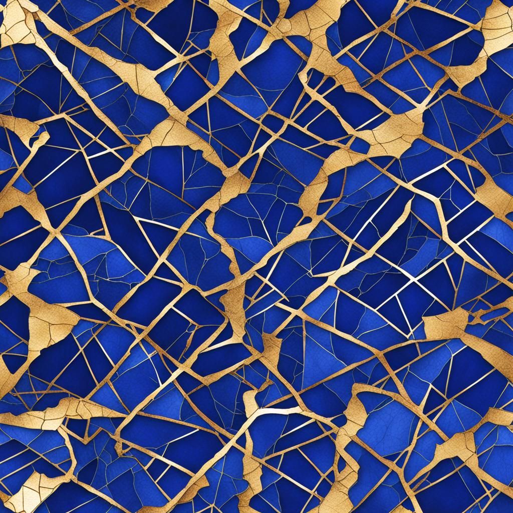 Kintsugi Man: Golden Repair Art