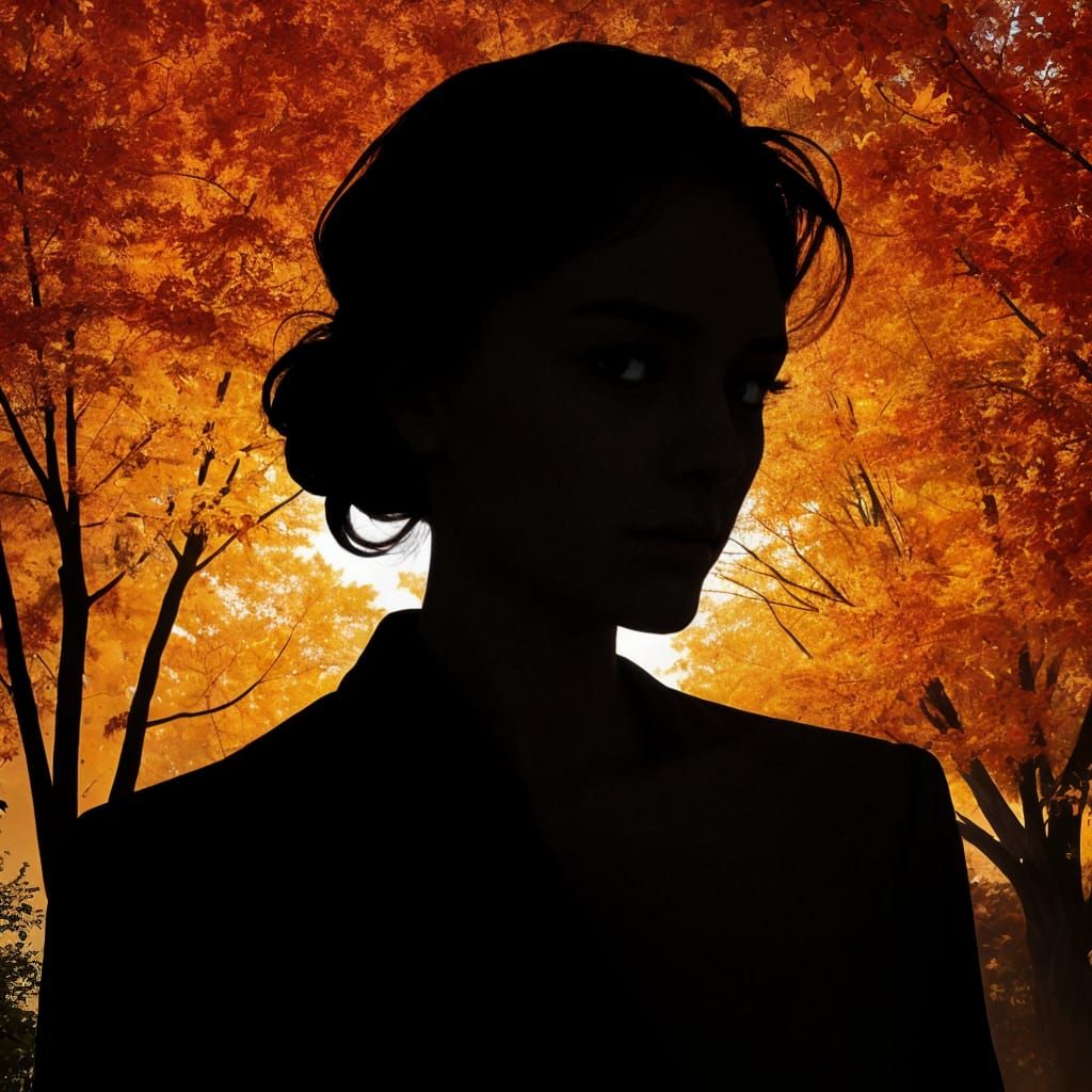 Surreal Backlit Portrait in Minimalist Liminal Style