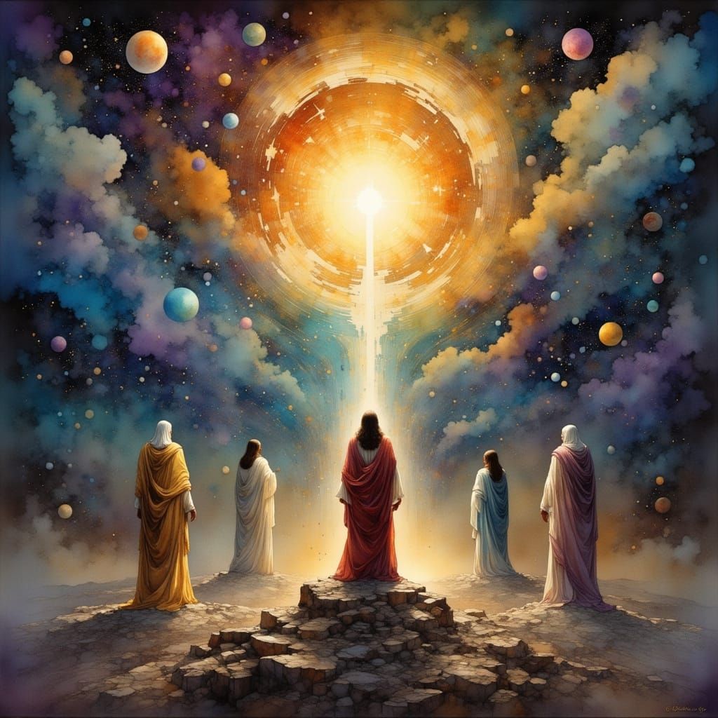 Divine Trinity in Cosmic Convergence