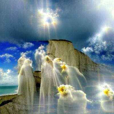 Seven Sisters at the Well in Divine Light