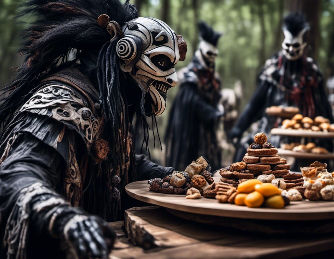 Winged Skunk God Brings Treats