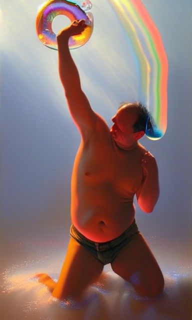 Hot Snakes and Bubble Gut: A Hyperrealistic Oil Painting