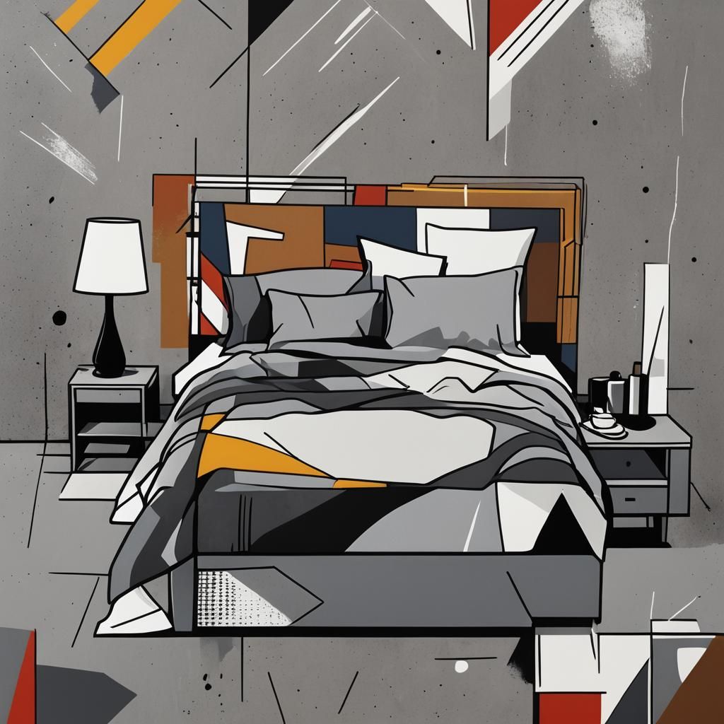 Late Evening Smoke as a Pop Art Screen Print