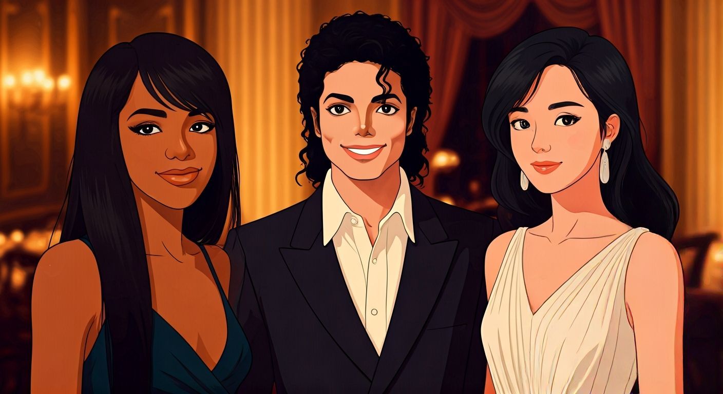 Aaliyah ,Michael Jackson, Miki Matsubara