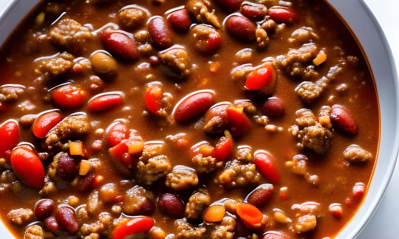 Appetizing Bowl of Chili