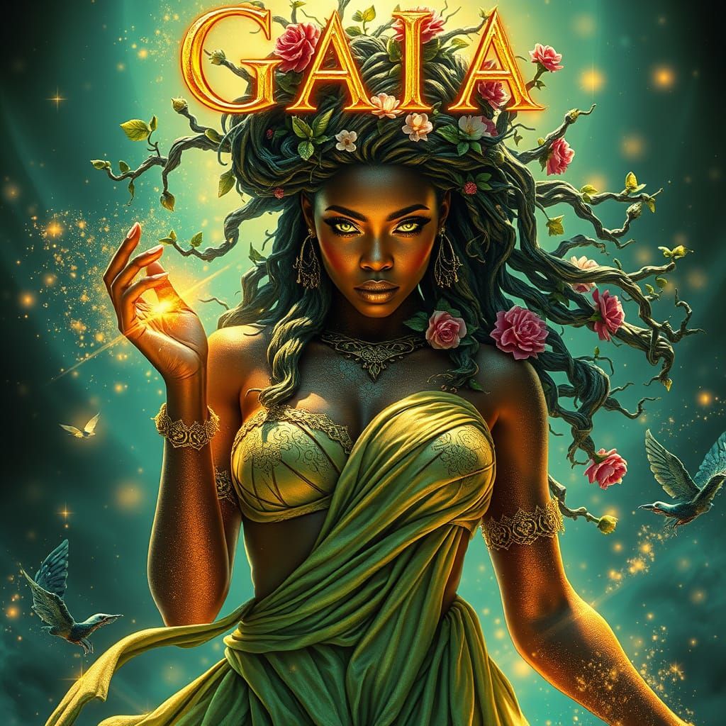 Gaia: Mother Of All Goddess in Vibrant Technicolor