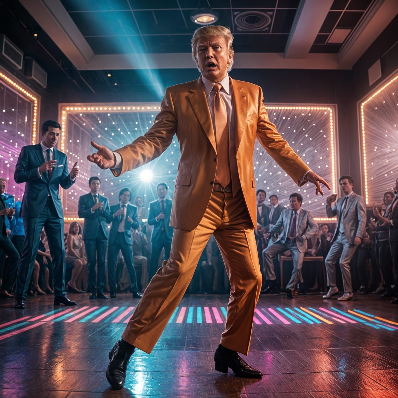 Disco Donald Trump Channels John Travolta in Saturday Night ...