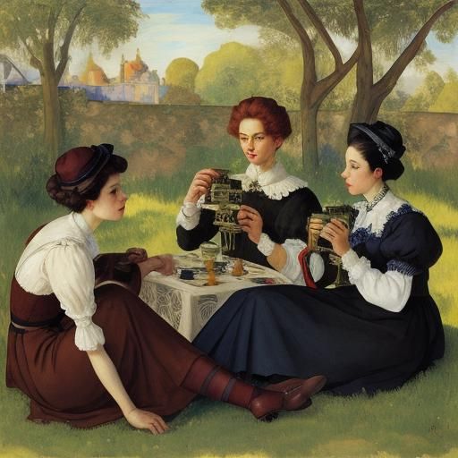 Cats and Vampire Games: Vintage Art Illustration