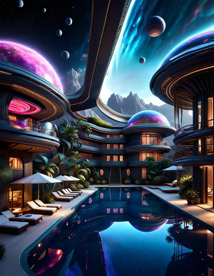 Hotel in space