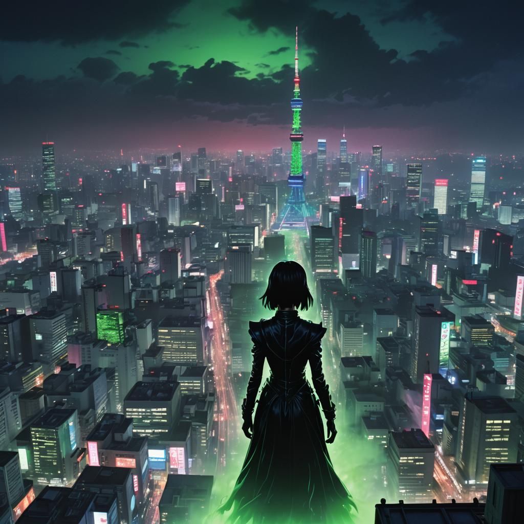 Witch Demon in Tokyo: Gantz Anime Style