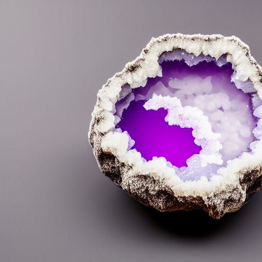 Colorful Gelatin Geode Formation