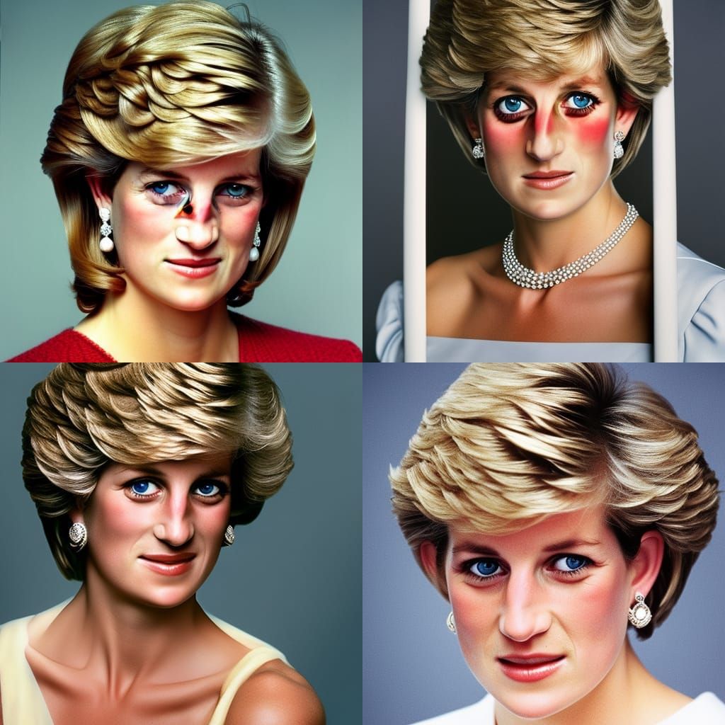 The princess Diana