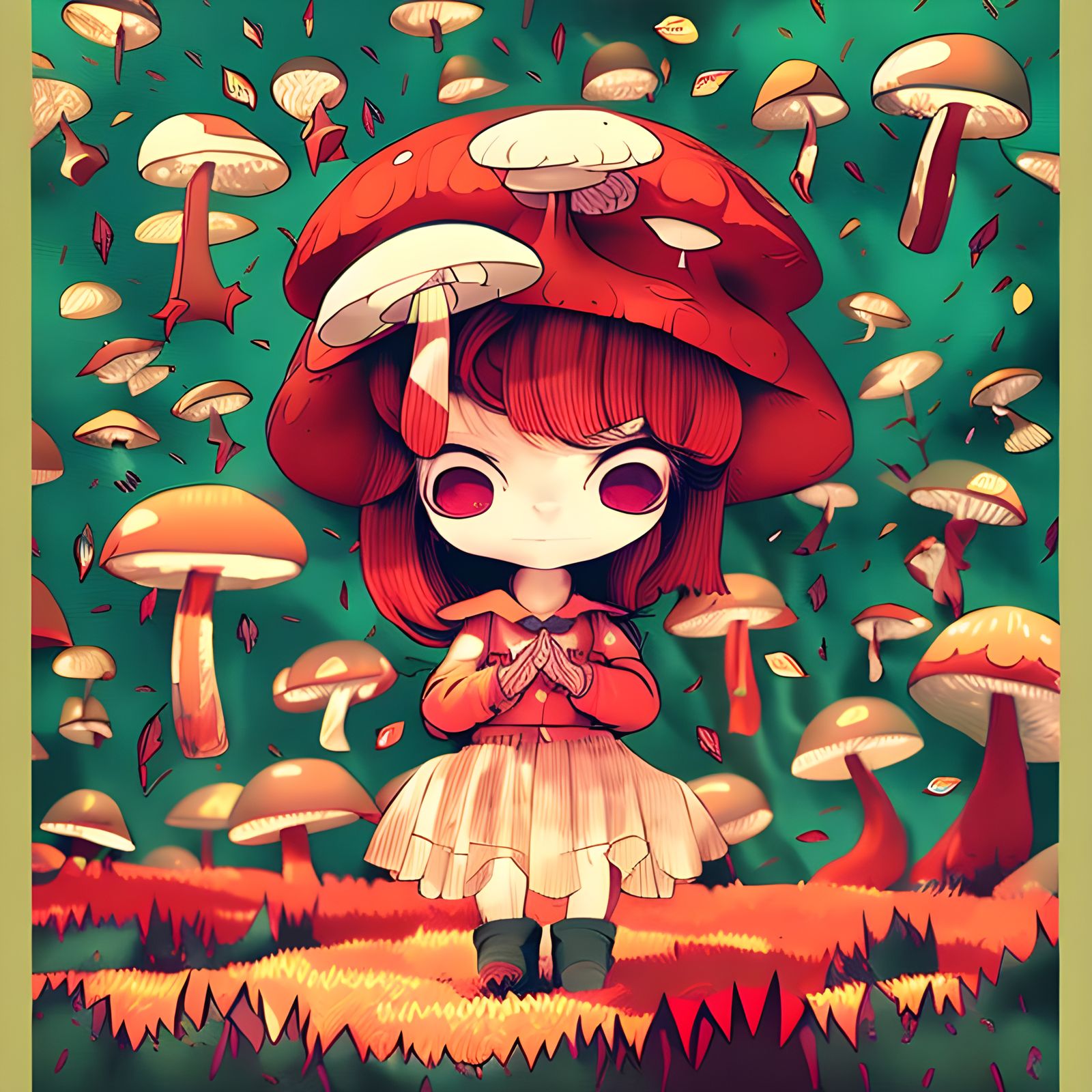 Shroom Gal Is Sad