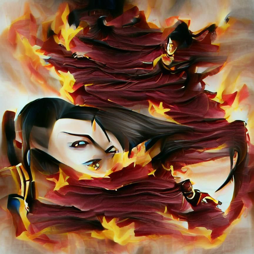 Azula: A Portrait of Controlled Intensity