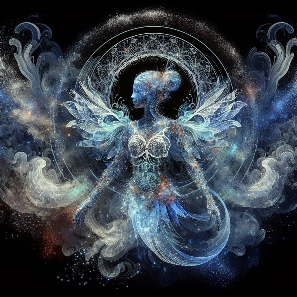 Image: Fantasy, Hologram: "Floating Angel."   /2