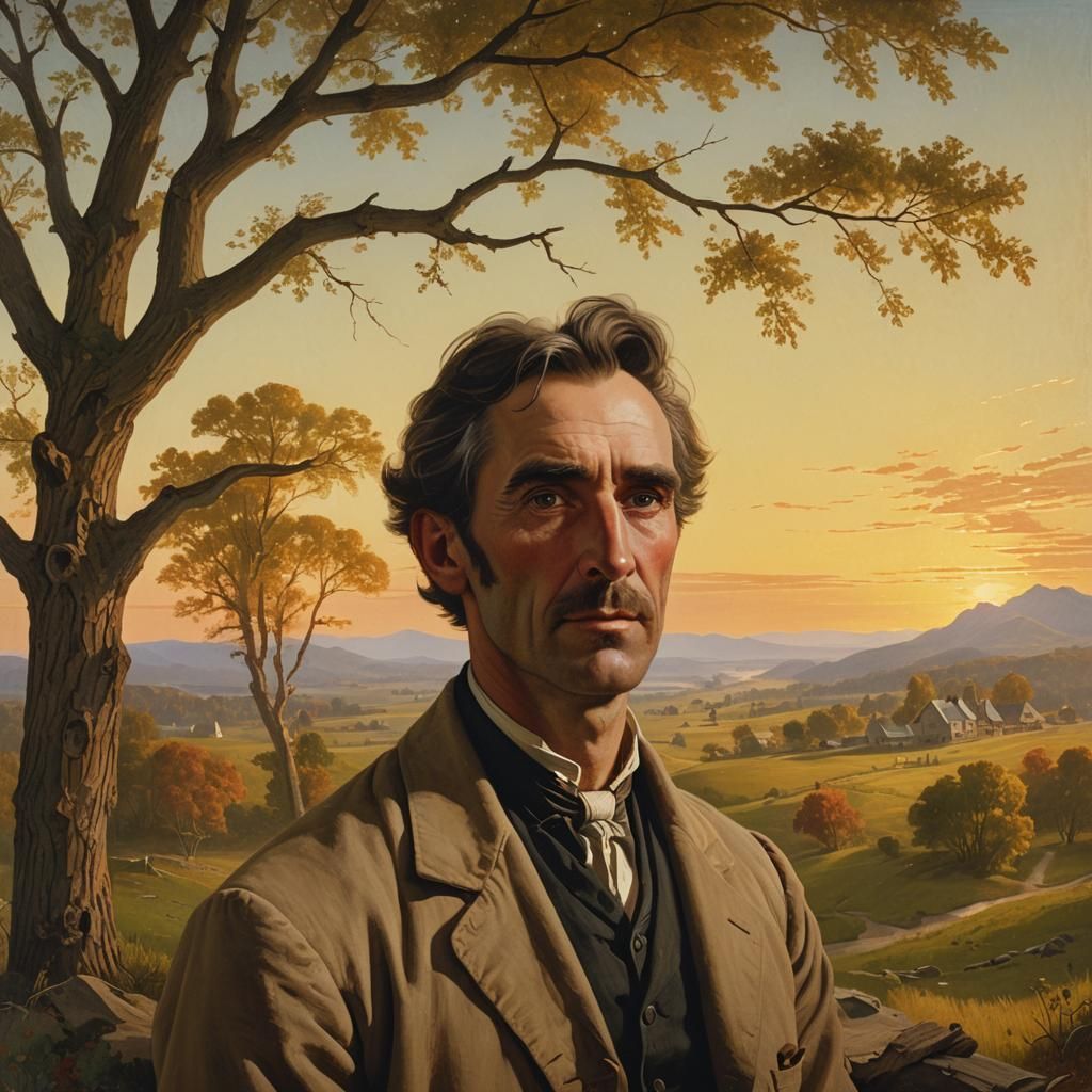 American Realism: Portrait of Henry Albee, 1824