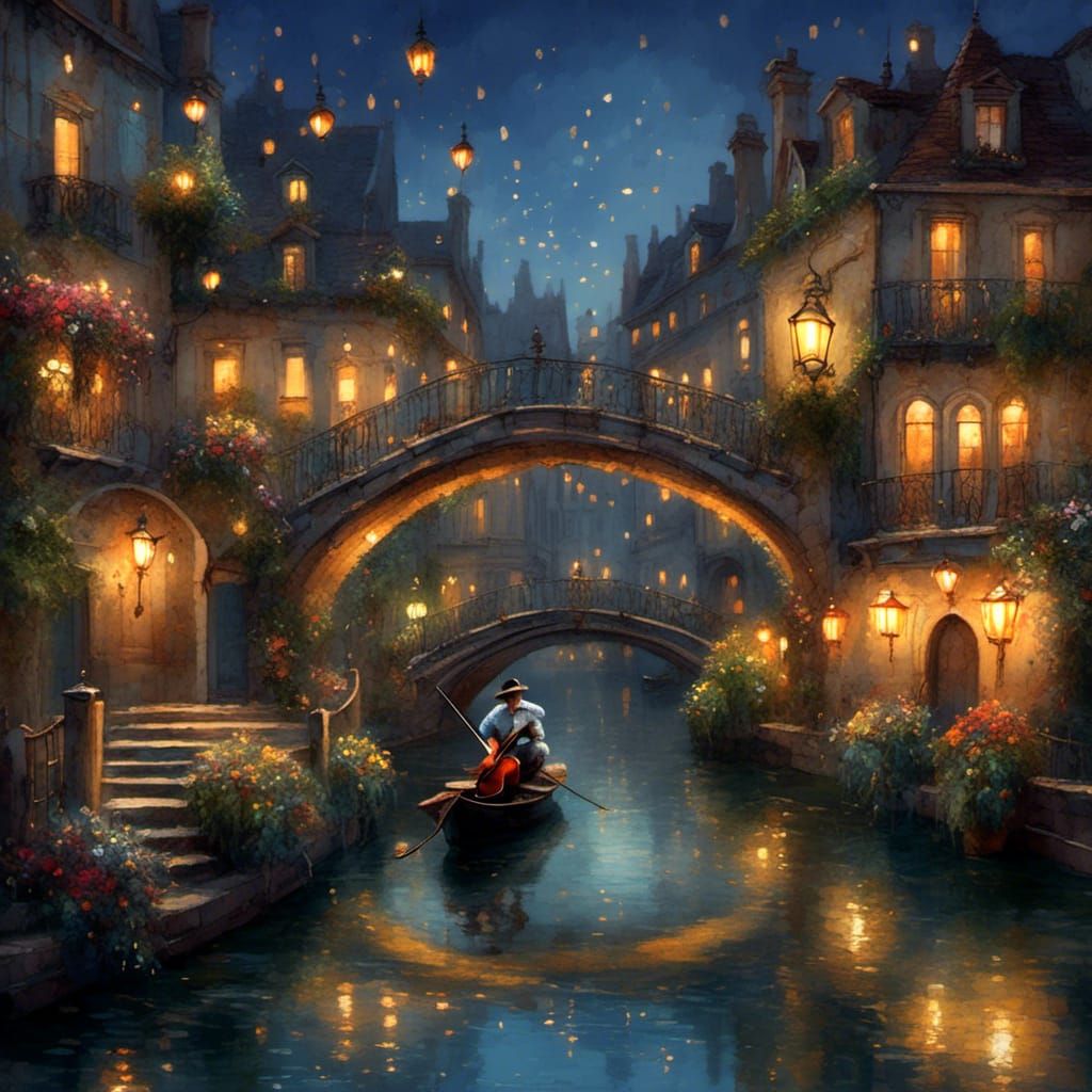 Venice at Twilight: A Romantic Serenade