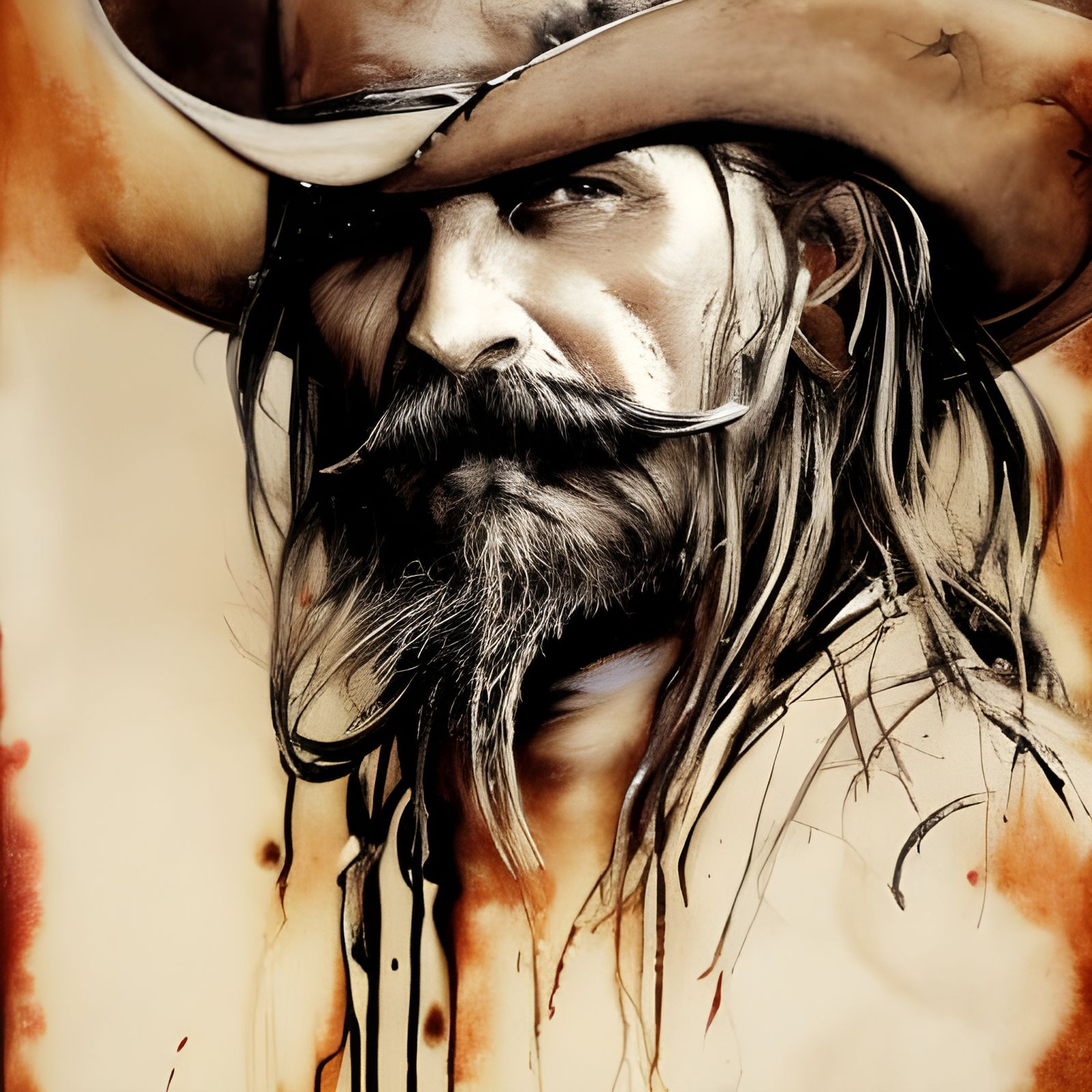 Wild Bill Hickok, legendary gunslinger..