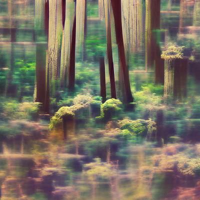 AI Generated Forest Image