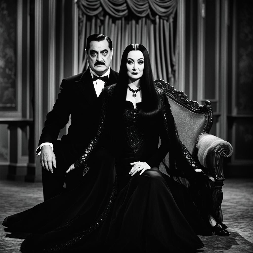 The Addams Family - Gomez & Morticia