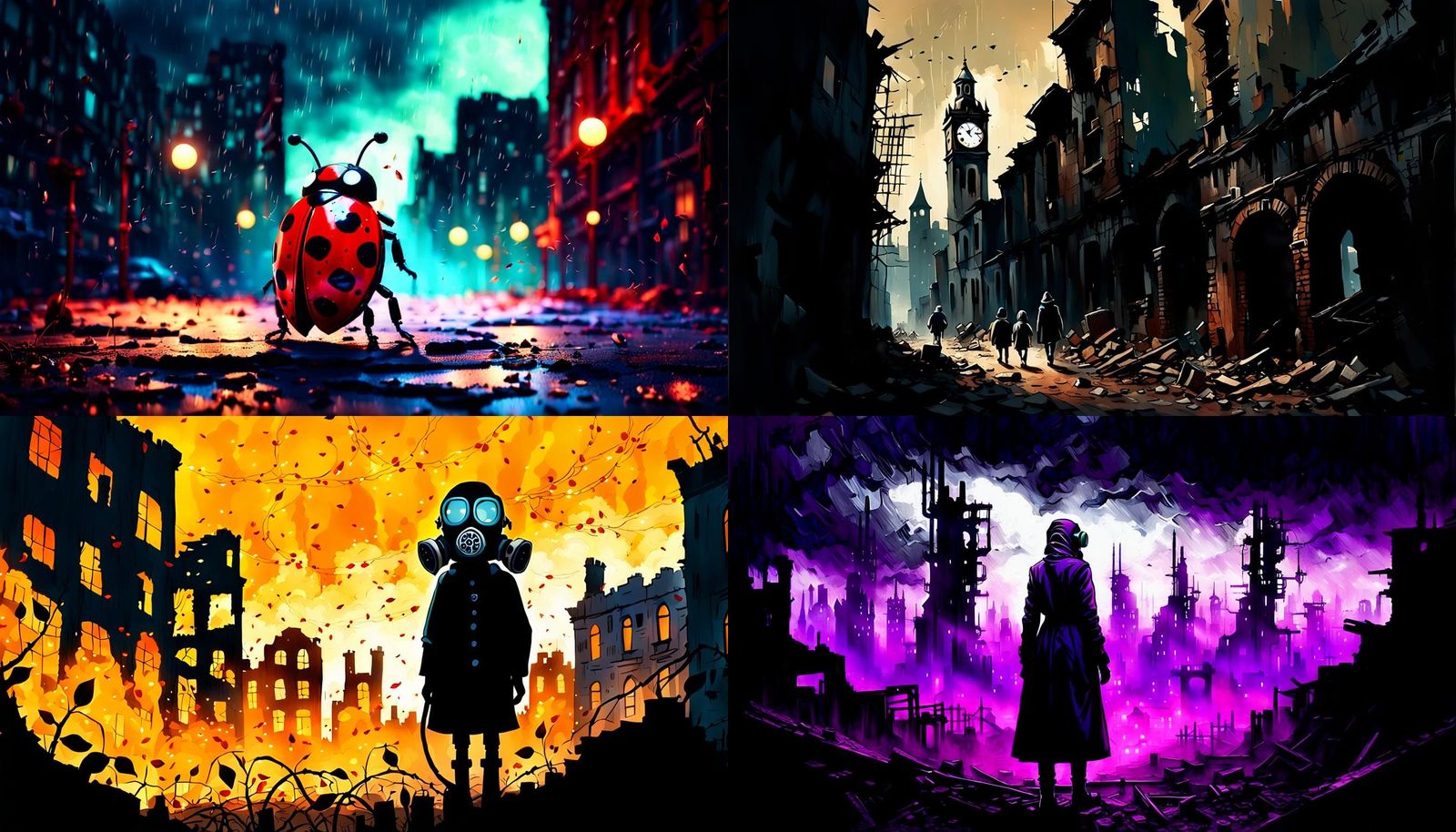 Dystopian Nightmare: Ladybird Book Illustration