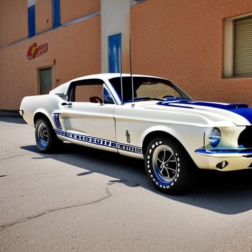 1968 Ford Mustang Shelby 500 in Sharp Focus