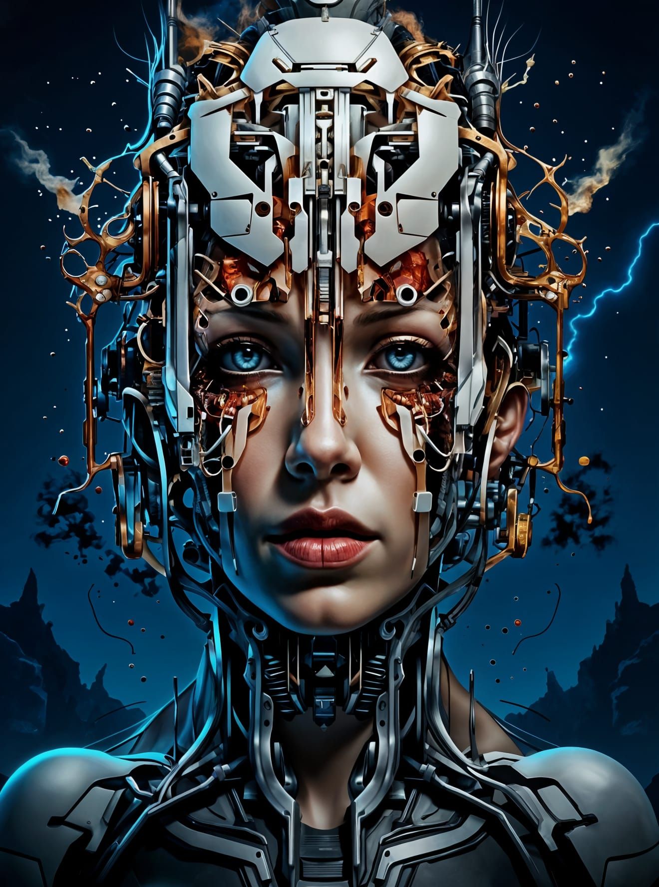 Gynoid Sci-Fi Movie Poster