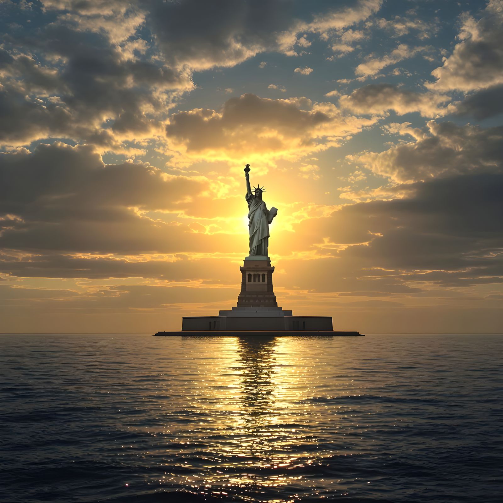 Liberty's Twilight Solace