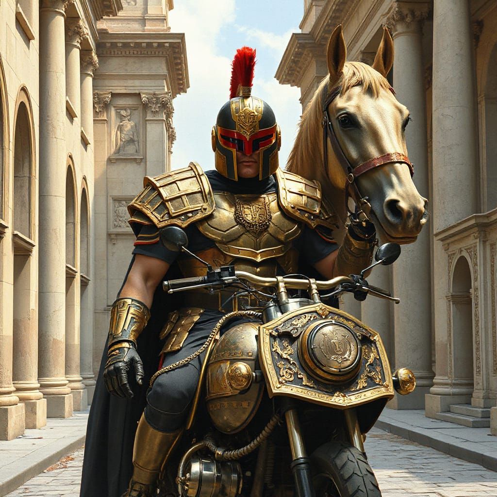Judge Dredd as Roman Legionnaire, 2000 AD Meets Ancient Rome