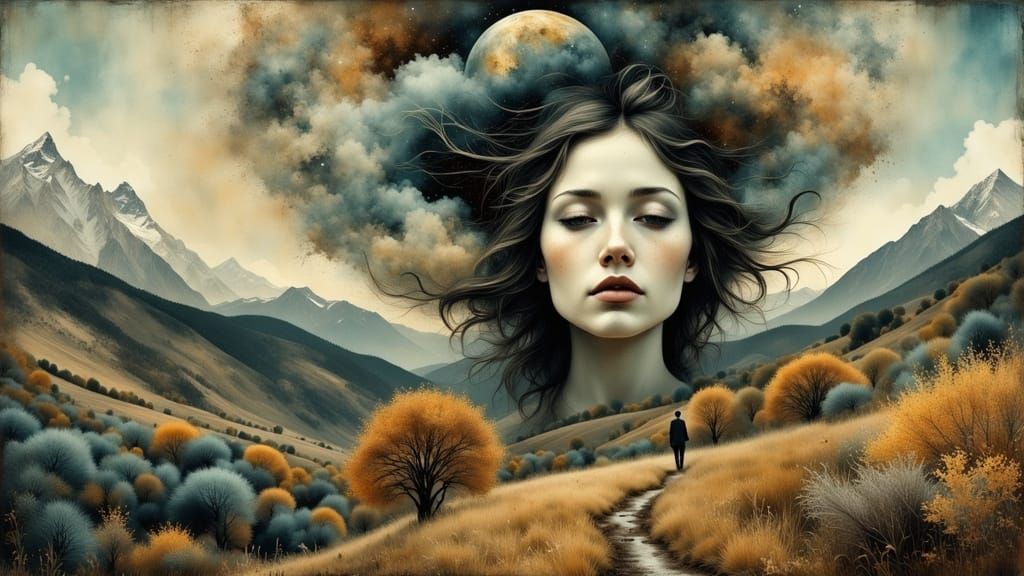 Surreal Disappointment: Optical Illusion and Dreamlike Image...