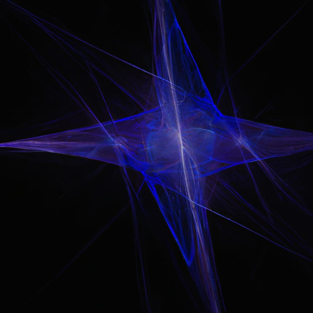 fractal blue beam to alpha centaury