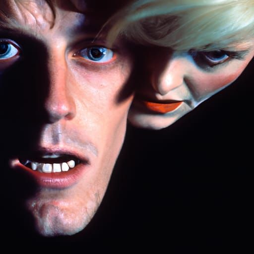 Vampire Portrait Inspired by The Hunger Film