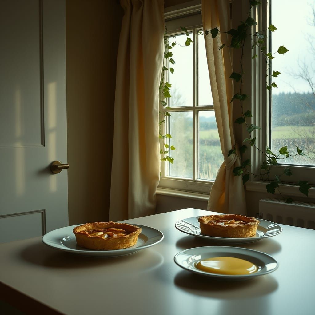 Quiet Kitchen: Earth After Humans, Digital Art