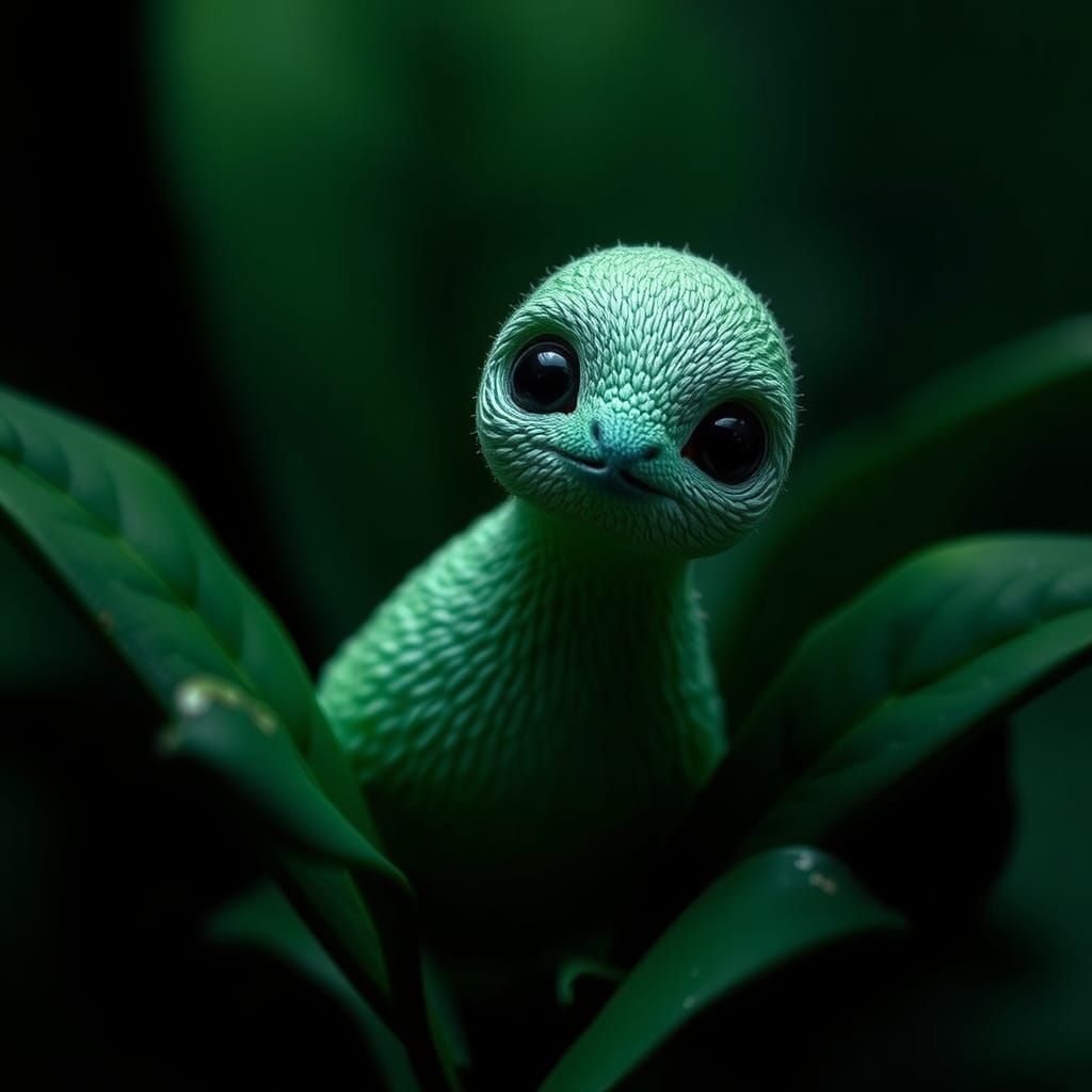 A Dreamlike Scene of Ethereal Movement