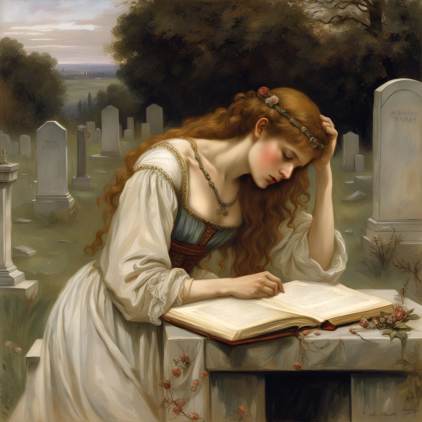 Sorrow in a Graveyard: Pre-Raphaelite Diary