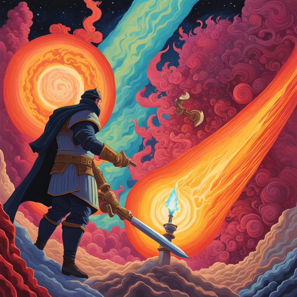 Hero and Nemesis: Neo-Primitivism Renaissance Showdown