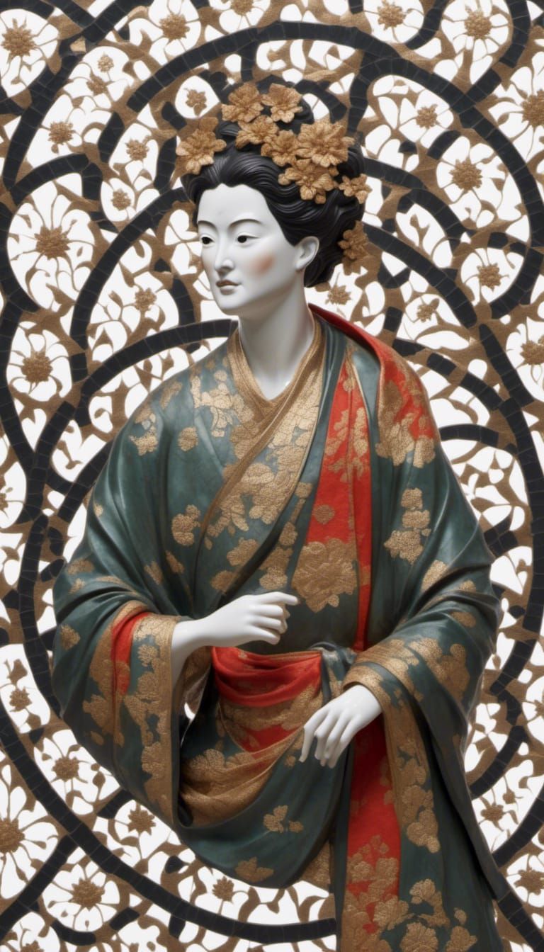 Cyberpunk Bartender at the Nixie Club