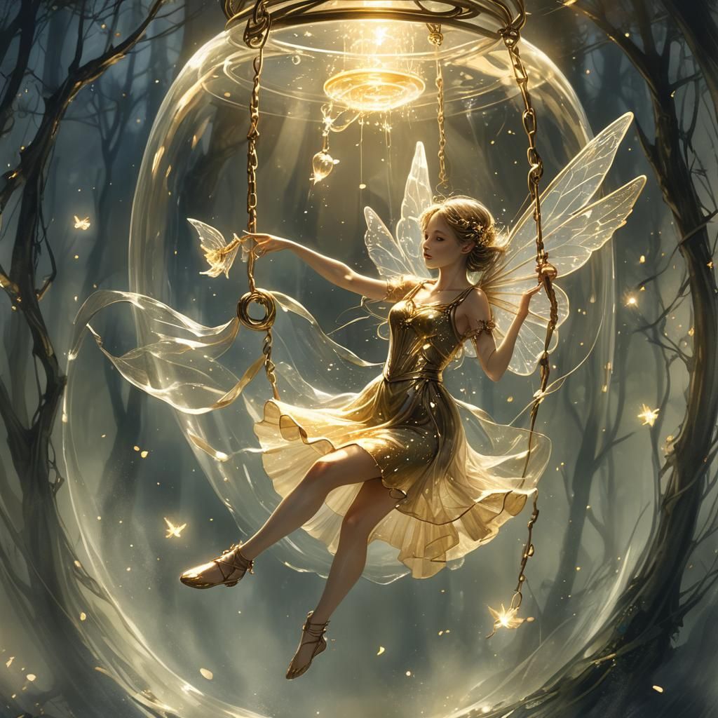 Fairy Trapped in Jar Concept Art