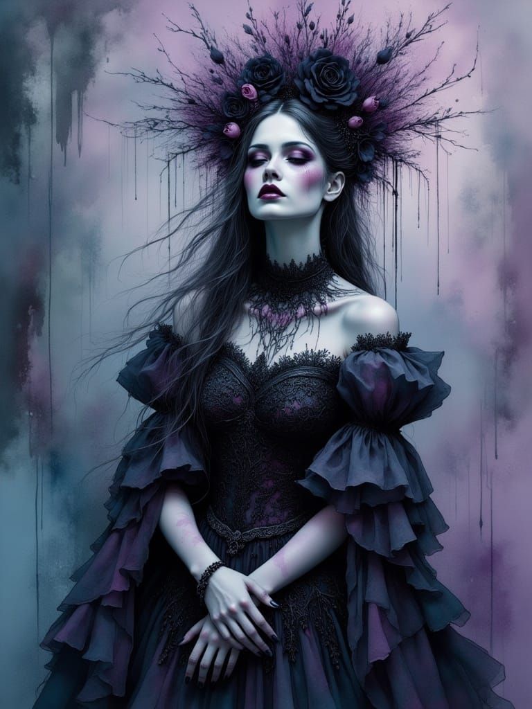 Purple +Black