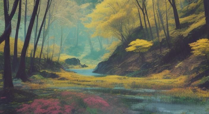 variable yaoguai variable landscape and nature setting 4k resolution skip low quality sources detailed high contrast and...