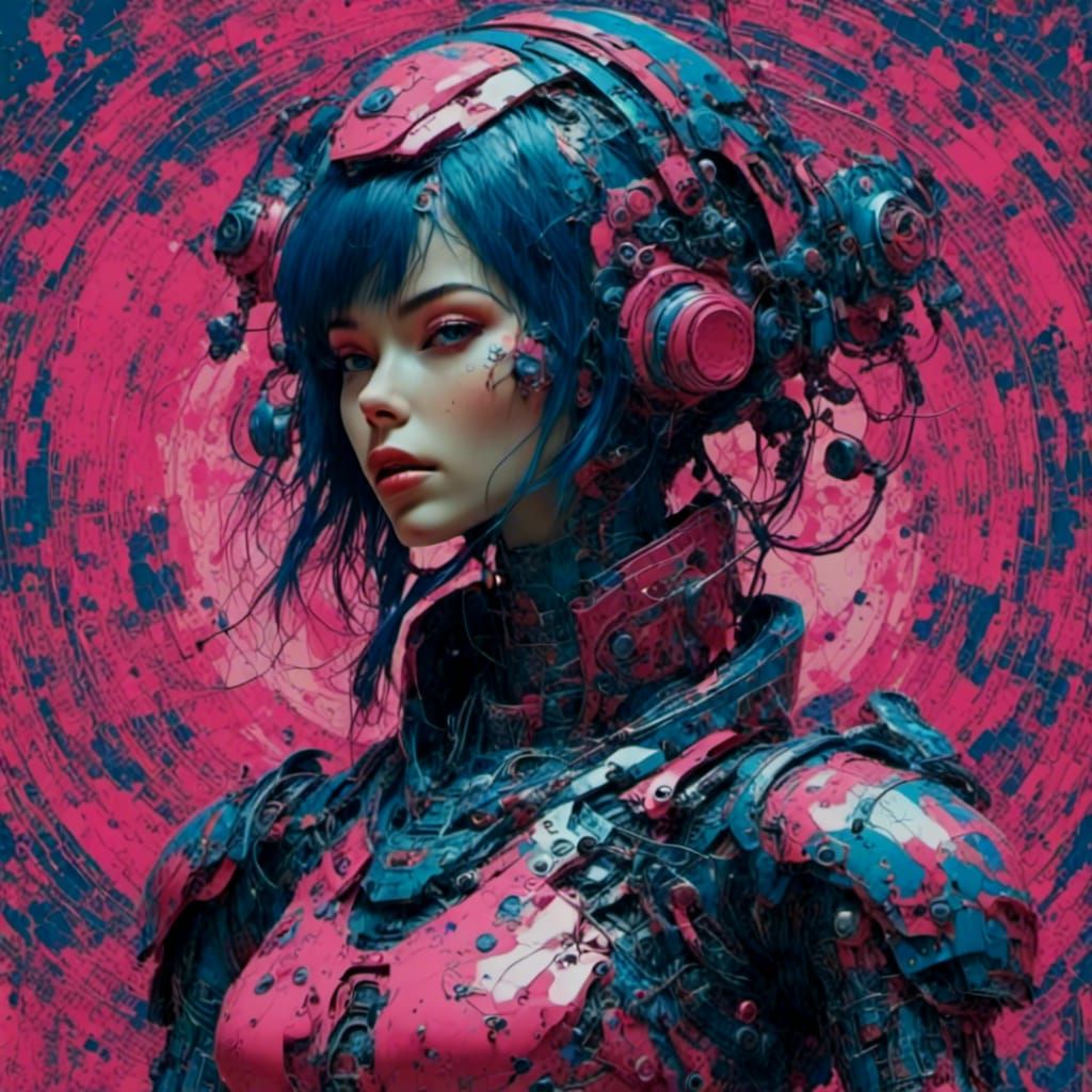 Off-World Mine Servant in Punk Style