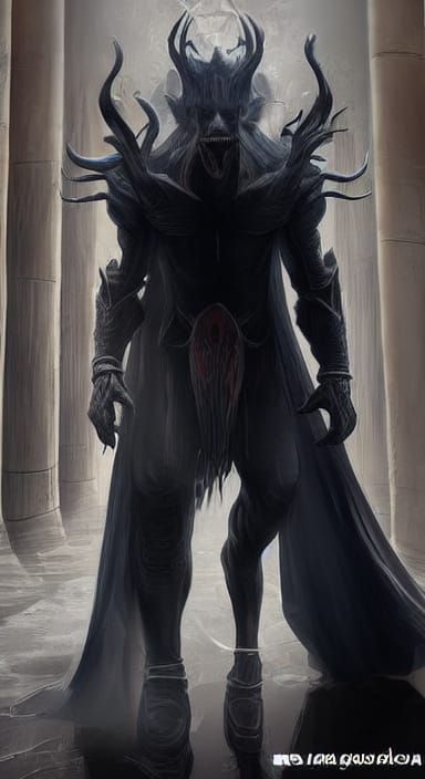 Eldritch Abomination Haunts Arctic Ocean Floor in Dark Gothi...