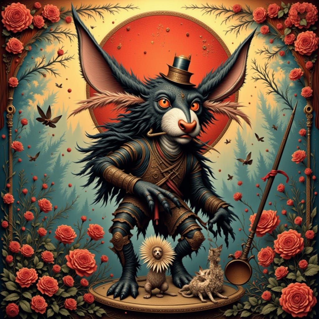 Portrait of Man Generated by AI