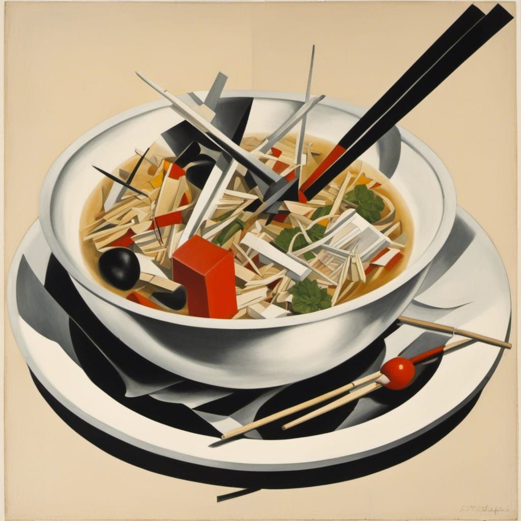 Surreal Juggernauts in Pho, El Lissitzky Style