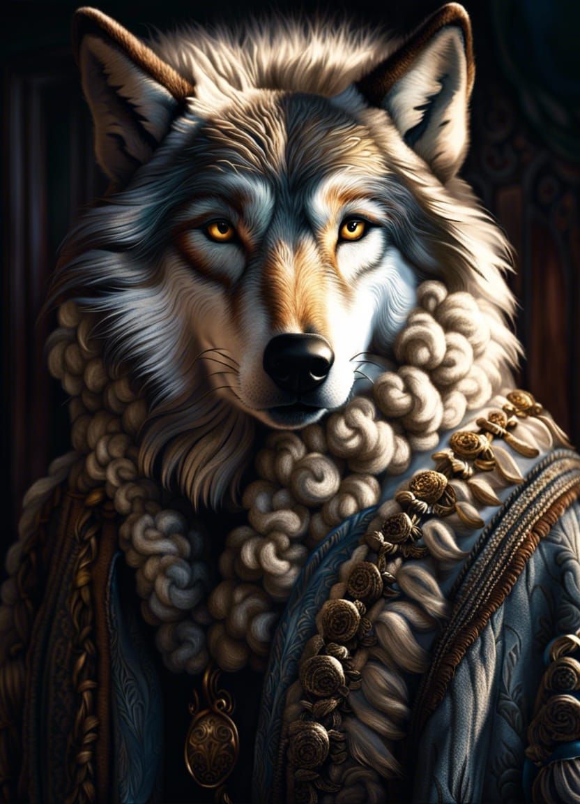 Fashionable Wolf in Sheep's clothing