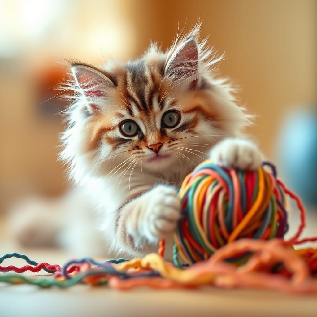 Whiskered Feline Delight in Warm Sunlight